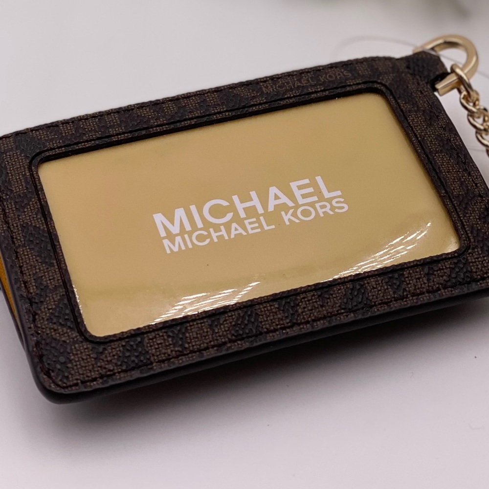 Michael Kors KALA SM FLP KY CRD CS MARIGOLD - Picture 5 of 5